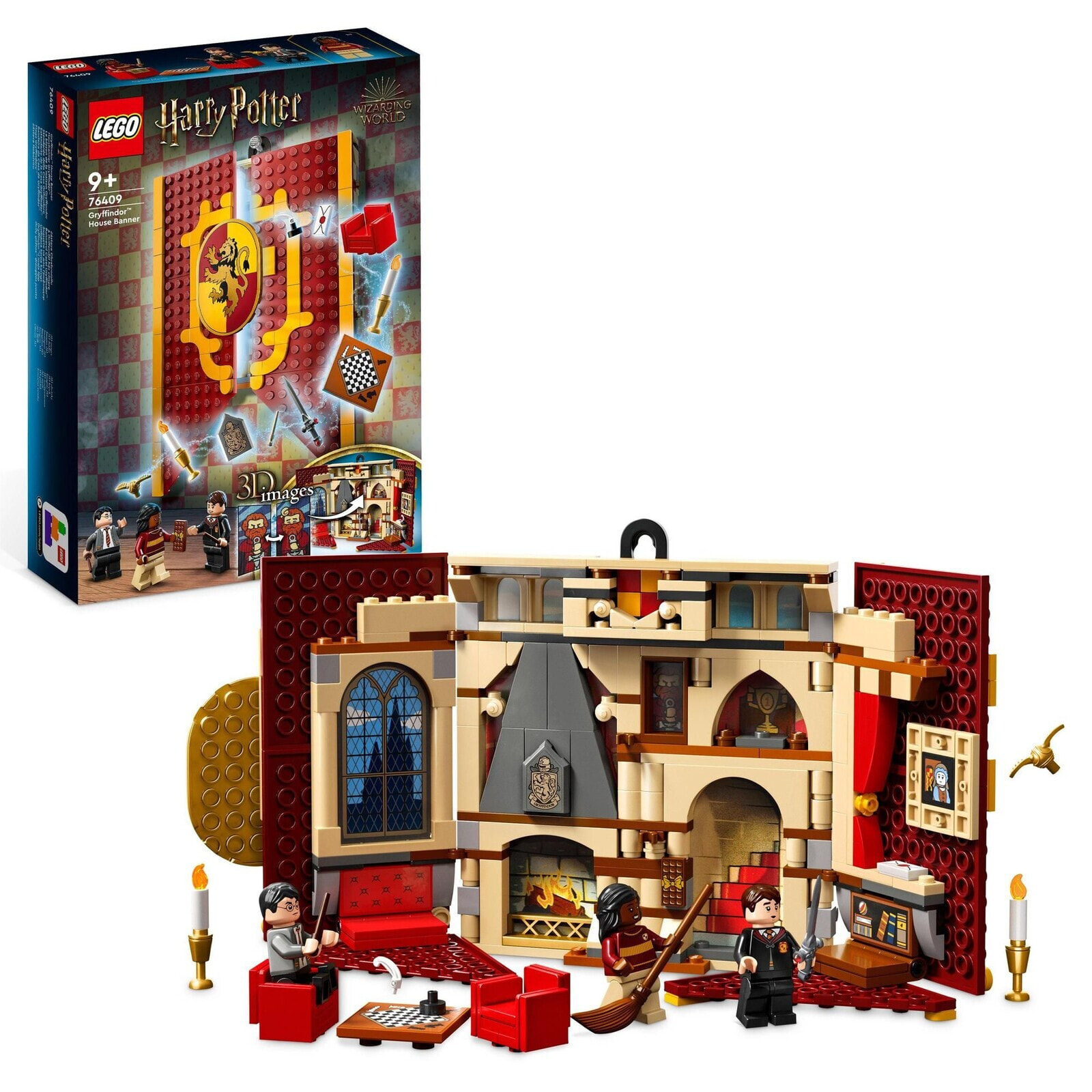 Конструктор LEGO Harry Potter: Знамя факультета Гриффиндор 76409