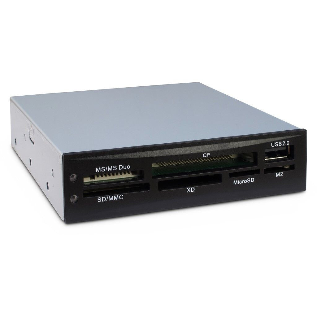 Inter-Tech CI-02 кардридер Внутренний Черный USB 2.0 88884088