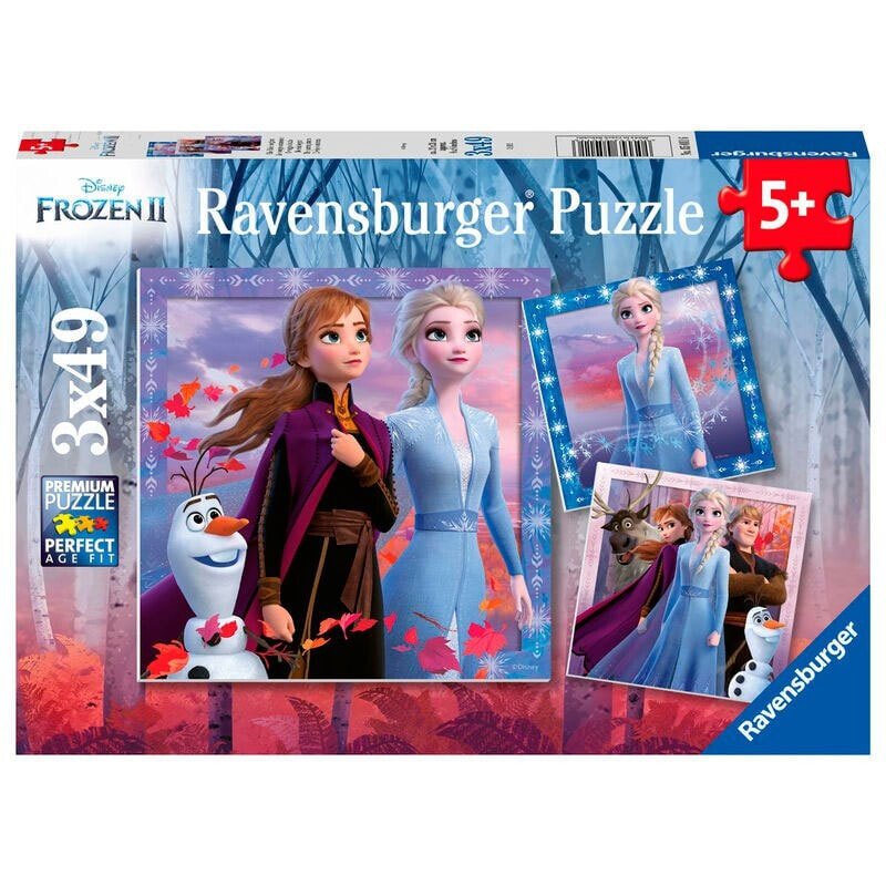 RAVENSBURGER Disney Frozen II Puzzle 3x49 Pieces