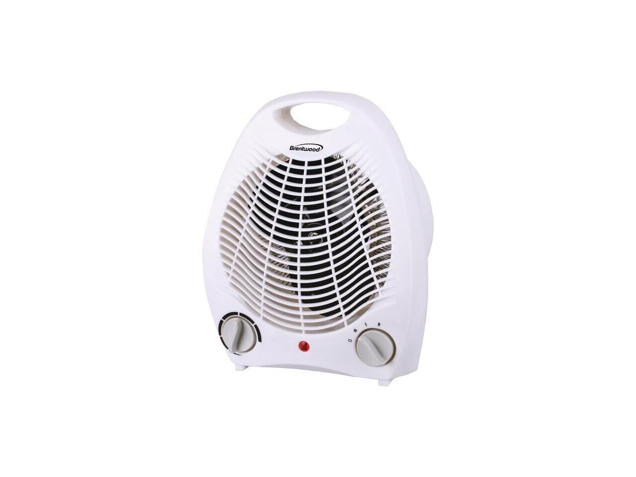 BRENTWOOD APPLIANCES 2IN1 PORTABLE FAN HEATER WHITE