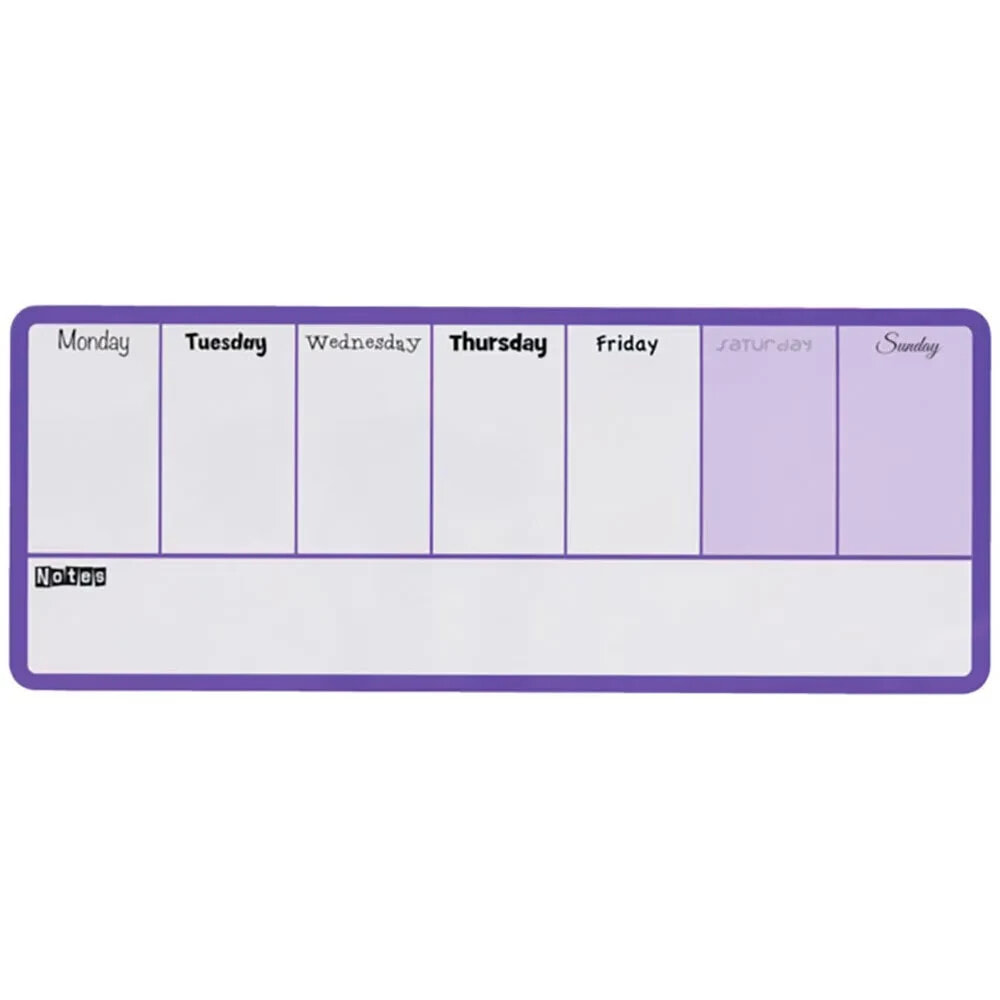 NOBO 14x36 cm Magnetic Whiteboard Planner