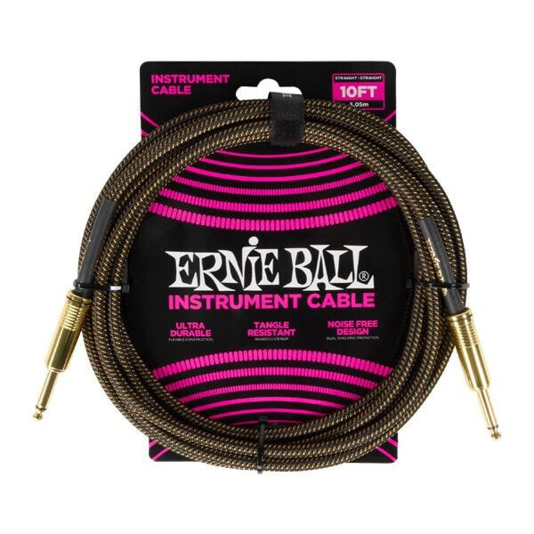 Ernie Ball Instr.Cable Braided 10ft PD