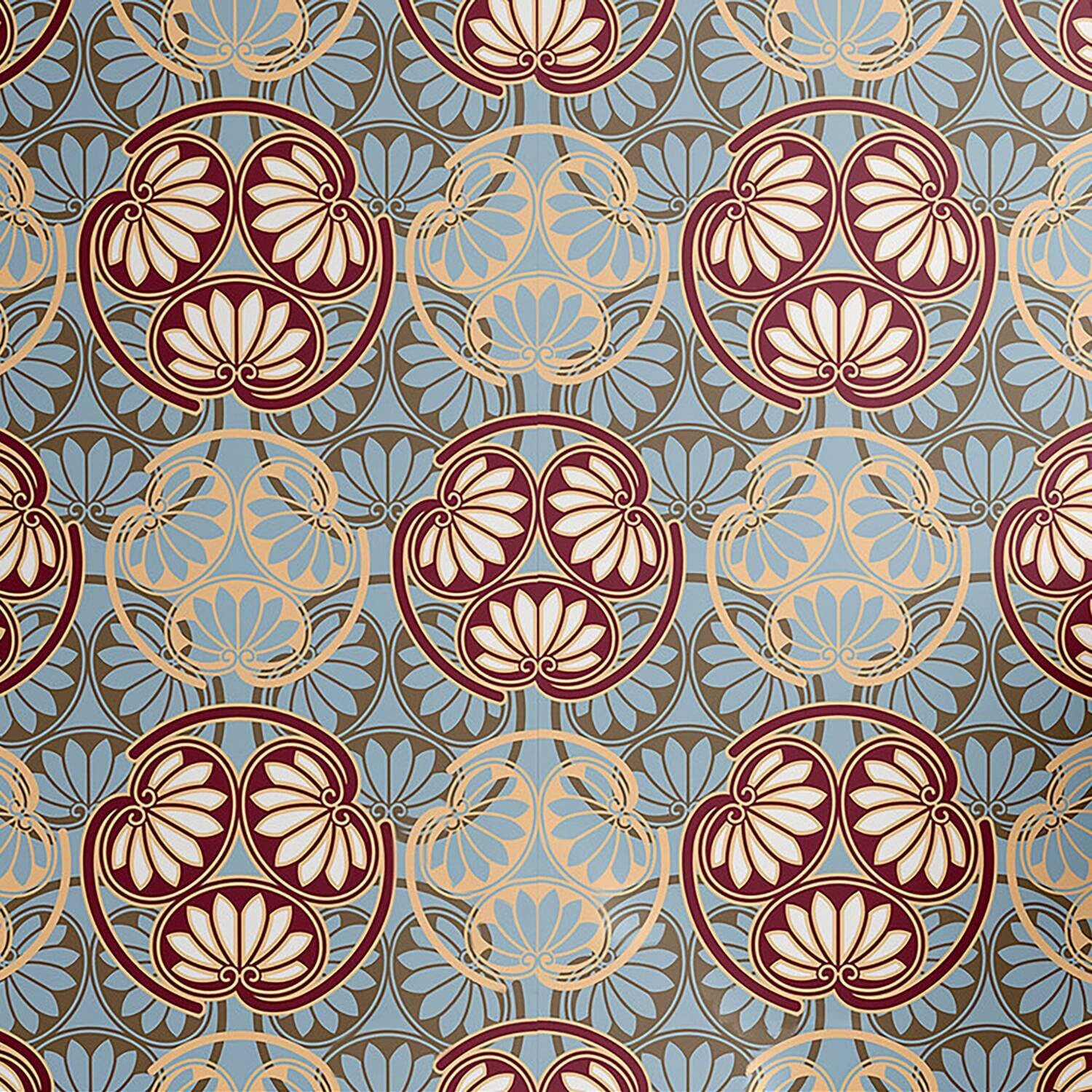 Tapete Japanese Pattern