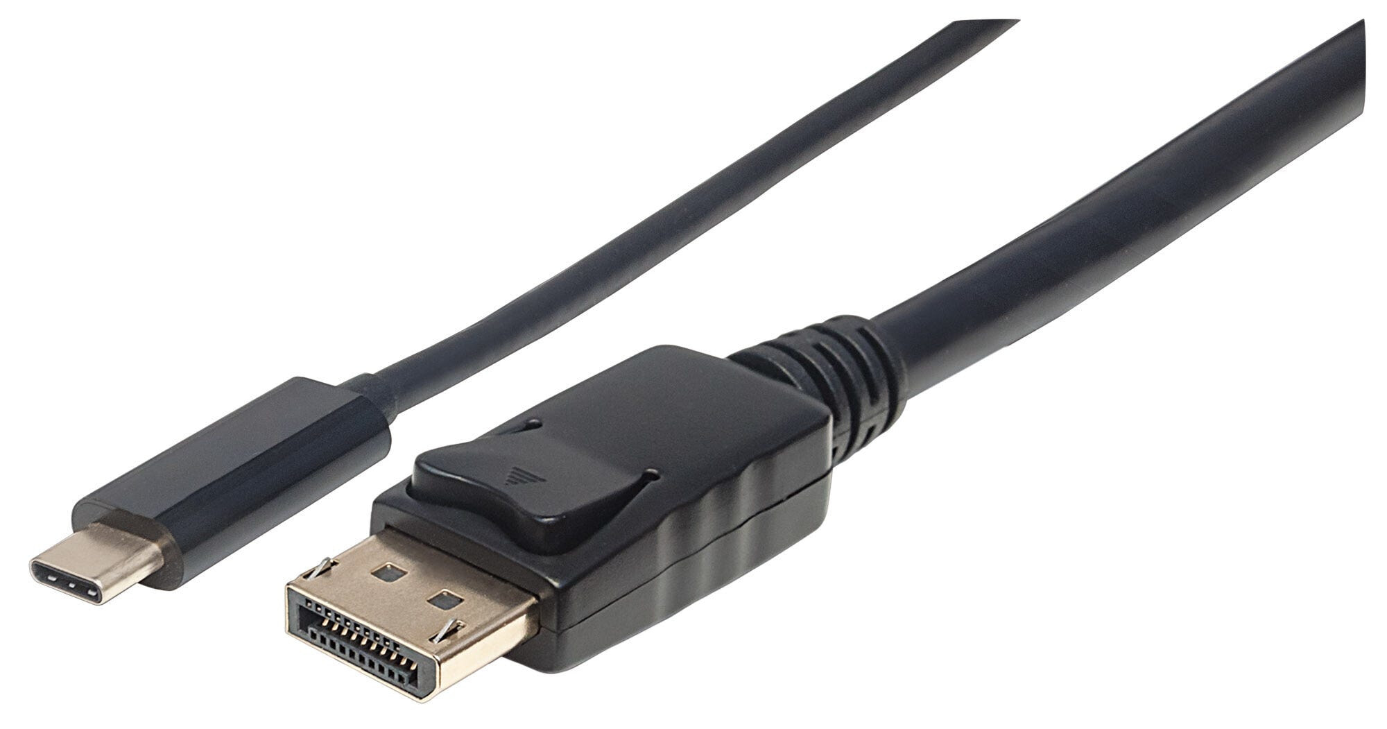 Manhattan 152471 видео кабель адаптер 1 m USB Type-C DisplayPort Черный