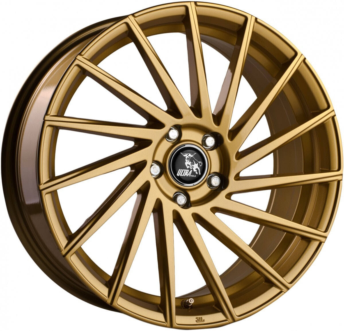 Колесный диск литой Ultra Wheels UA9 Storm gold rechts 9.5x20 ET45 - LK5/112 ML66.5