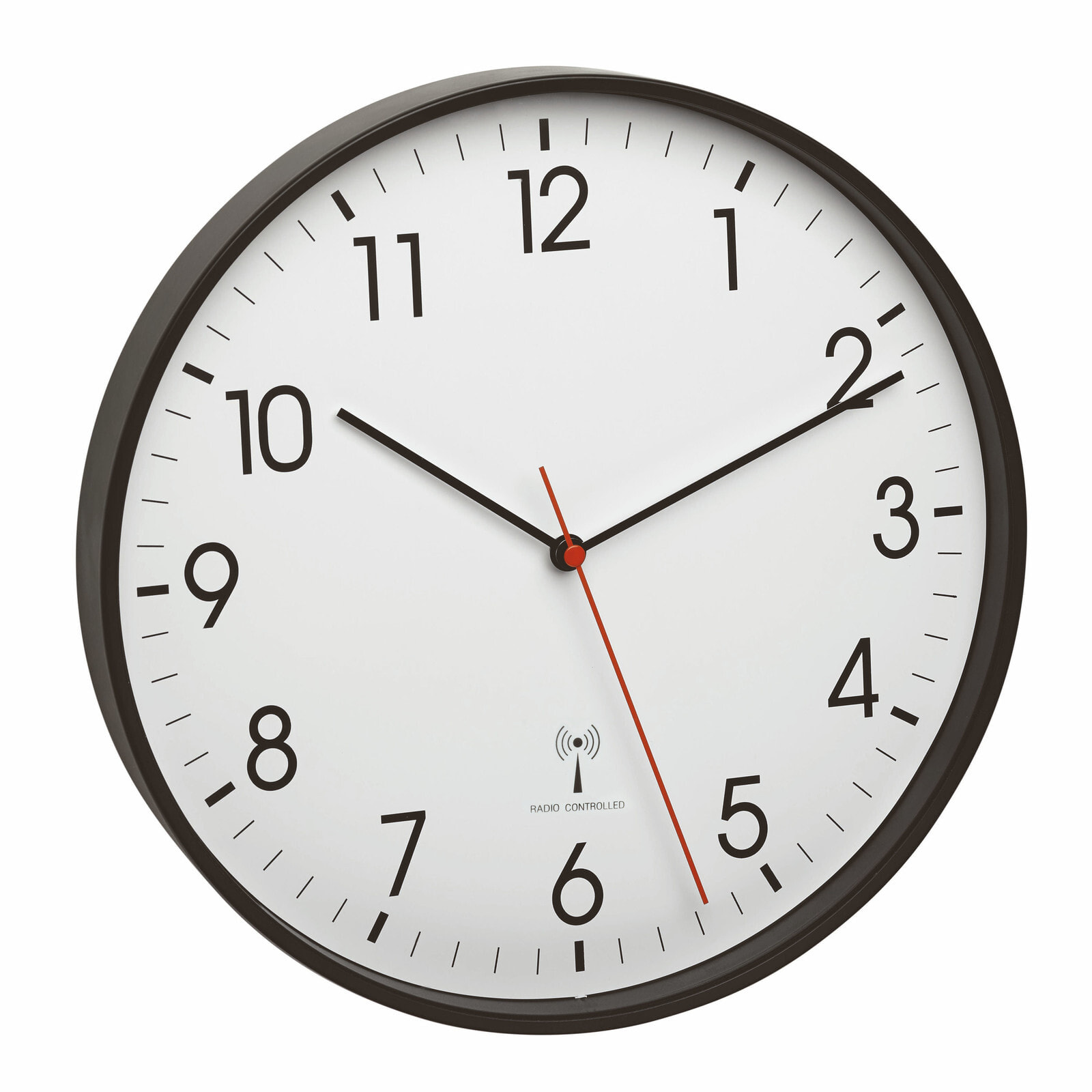 TFA-Dostmann 60.3537.01 настенные часы Кварцевые стенные часы Круглый Черный
