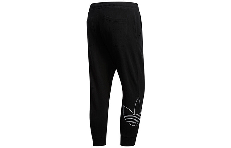 adidas originals三叶草 SPIRIT 3/4 PANT 运动七分卫裤 男款 黑色 / Брюки Adidas Originals Spirit DZ9136