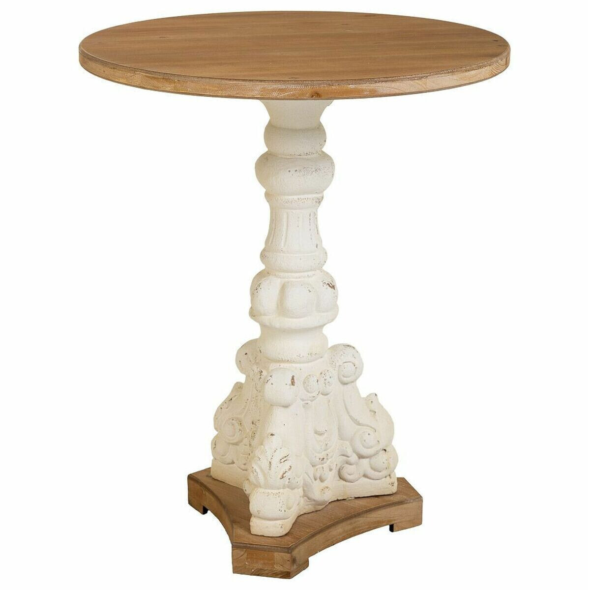 Centre Table Alexandra House Living White Fir wood MDF Wood 66 x 81 x 66 cm