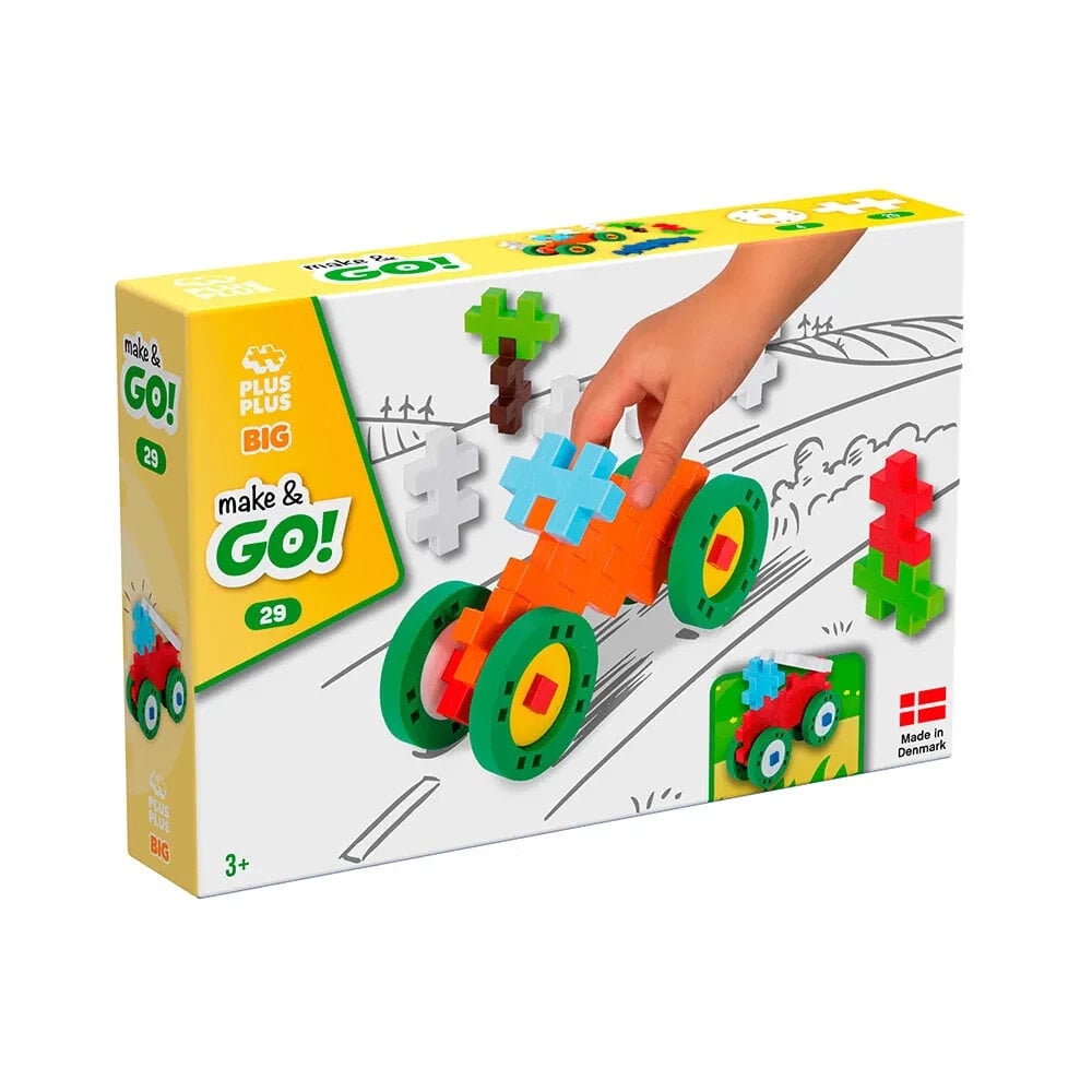 PLUS PLUS BIG Make & Go! Motorcycle 29 (3423) construction game