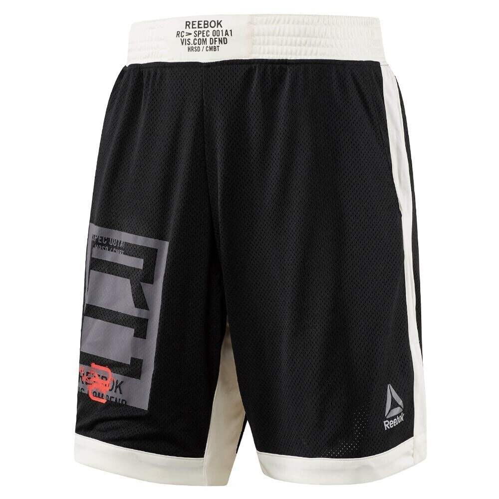 Мужские шорты спортивные черные боксерские Reebok
