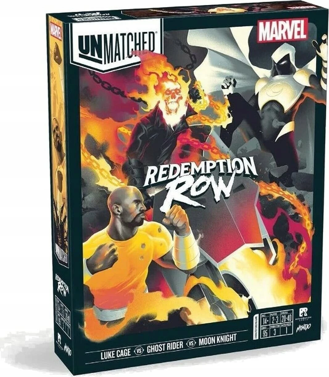 Ogry Games GRA UNMATCHED MARVEL: REDEMPTION ROW (ENG) - OGRY GAMES