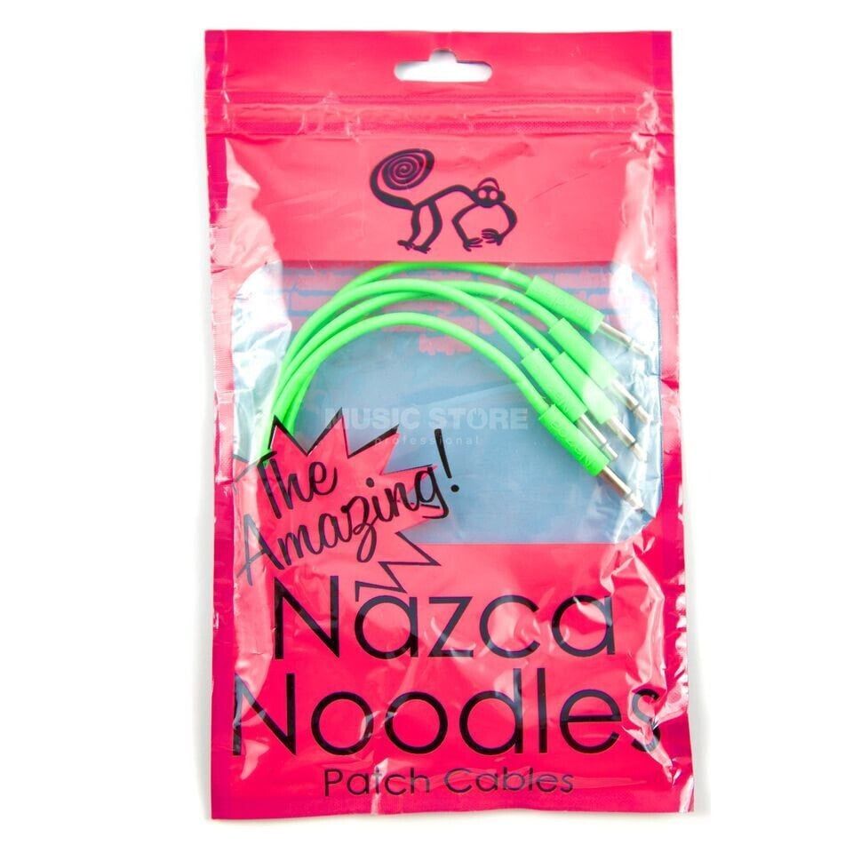 cre8audio Nazca Noodles 15cm 5 Stück, green