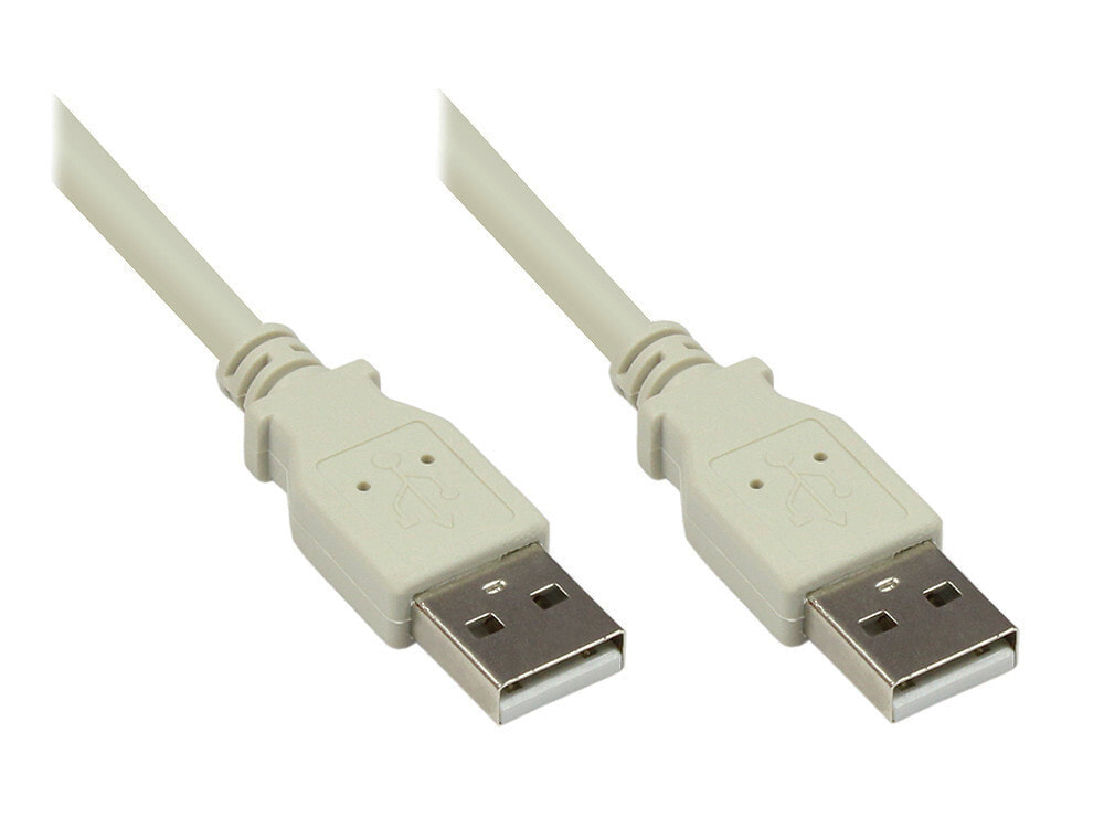 Alcasa 2212-AA2 USB кабель 1,8 m 2.0 USB A Серый