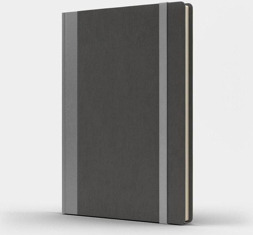 Like U Notebook A5 Pro M + gray / silver line