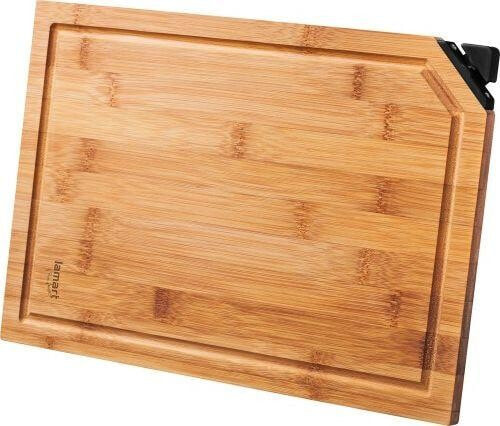 Lamart cutting board with a bamboo sharpener
