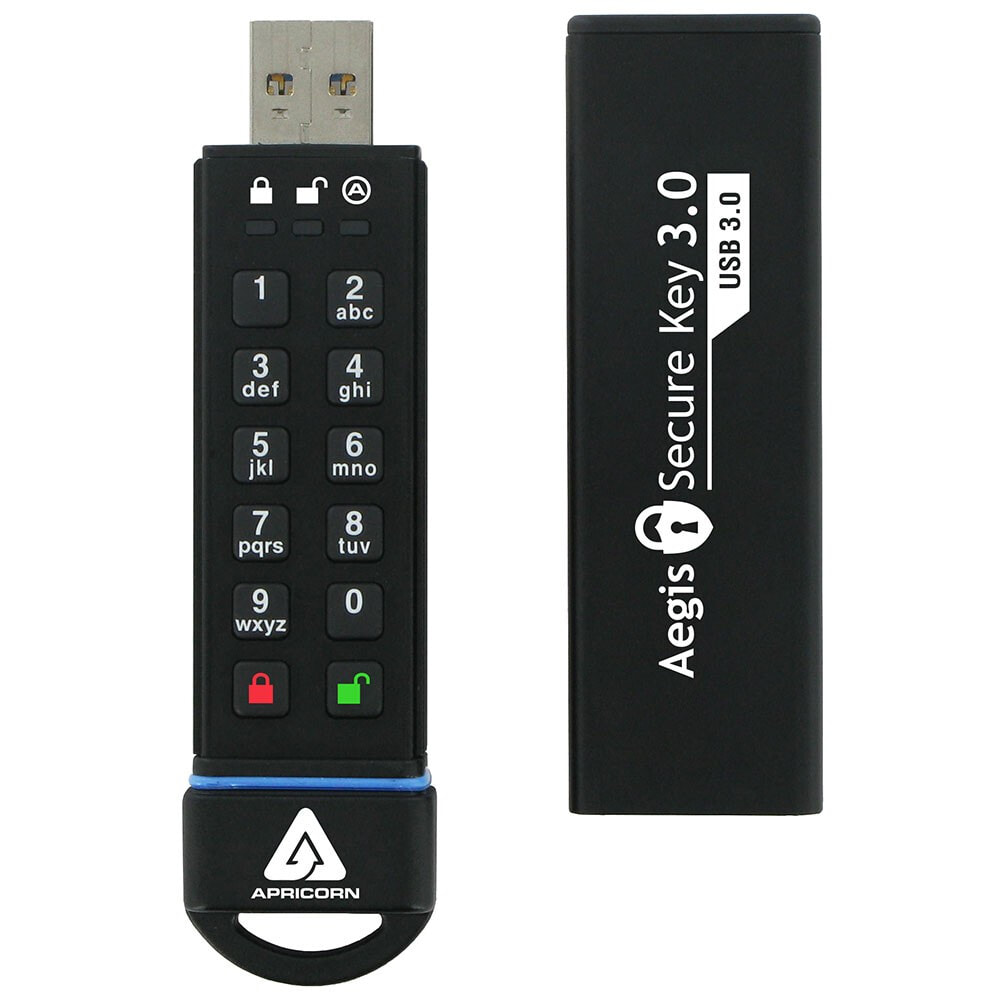 Apricorn Aegis Secure Key 3.0 USB флеш накопитель 240 GB USB тип-A