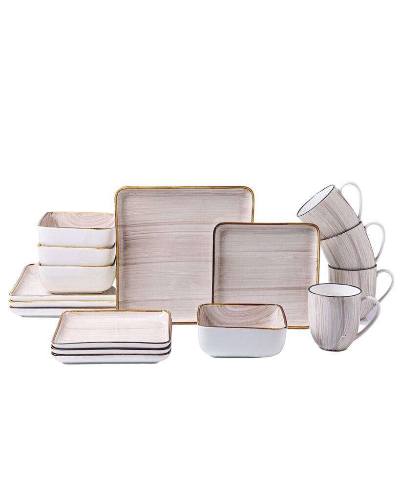 Stone Lain esmeralda 16 Piece Dinnerware Set, Service for 4