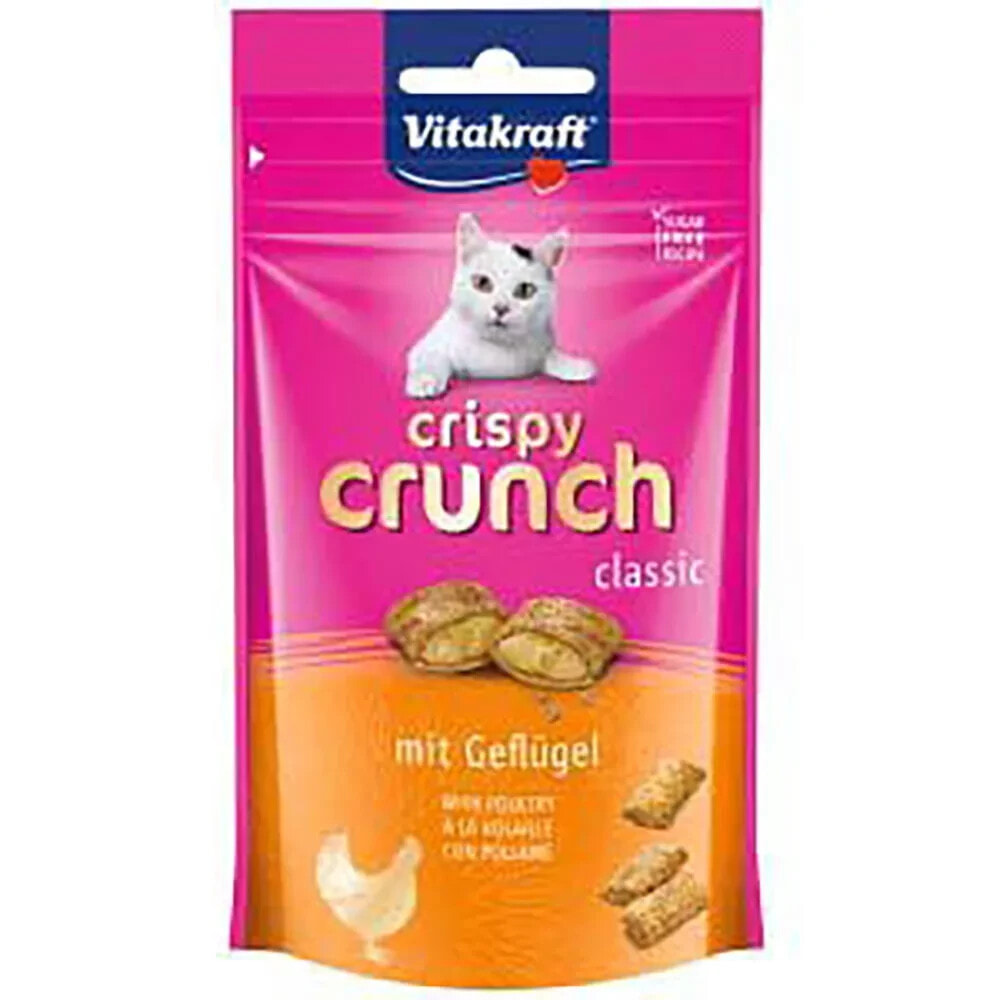 VITAKRAFT Crispy Crunch 60gr poultry meat snack 8 units