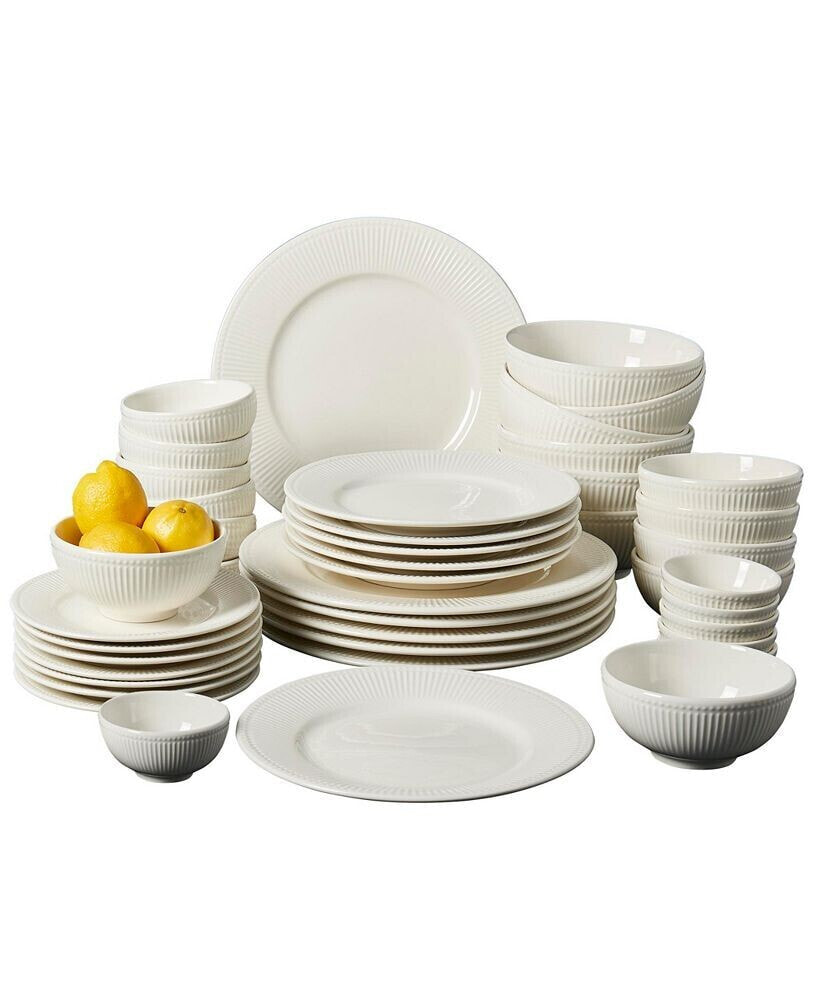 Inspiration by Denmark Fiore 42 Pc. Dinnerware Set, Service for 6, Created for Macy's