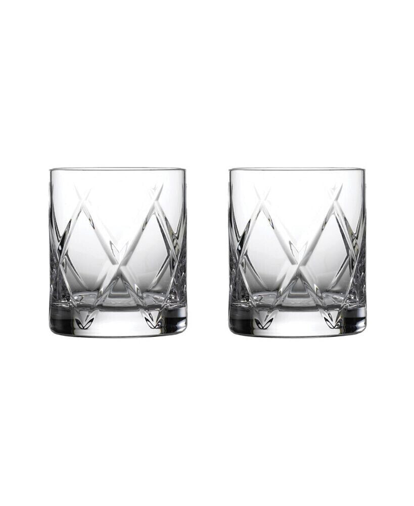 Waterford olann 12 oz Double Old Fashioned, Set of 2