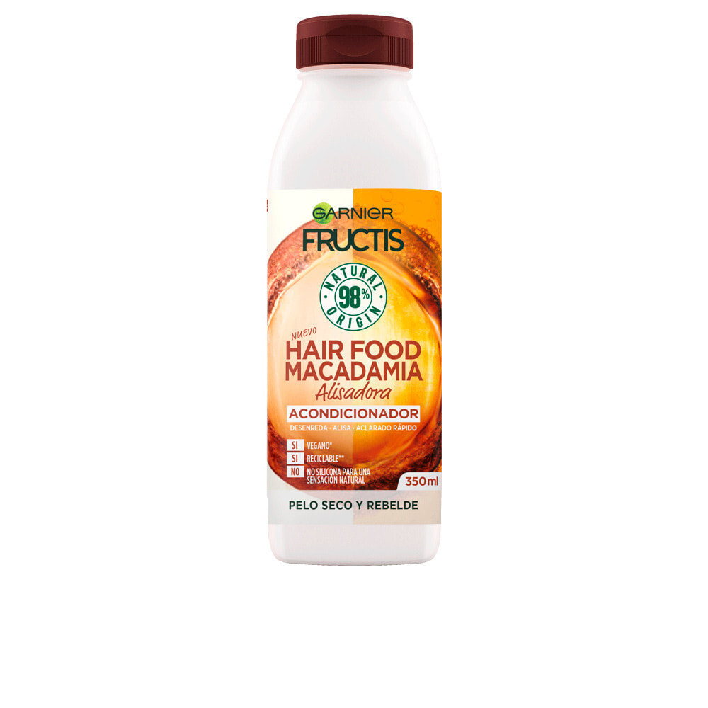 Garnier Fructis Hair Food Macadamia Oil Conditioner Питательный кондиционер с маслом макадамии для сухих волос 350 мл