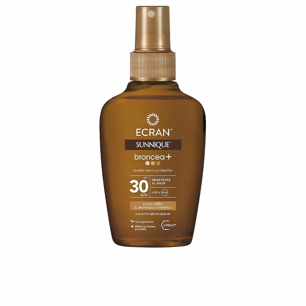 Ecran Sunnique Protective Dry Oil Spf30 Водостойкое солнцезащитное масло 100 мл