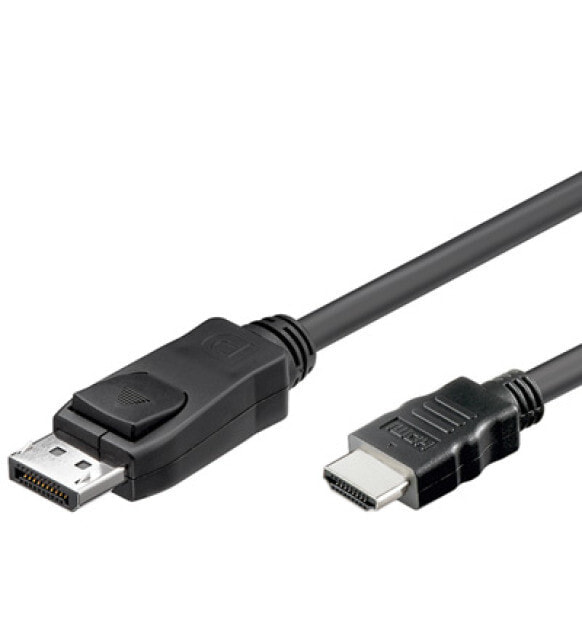 Techly ICOC-DSP-H12-020 видео кабель адаптер 2 m DisplayPort HDMI Тип A (Стандарт) Черный
