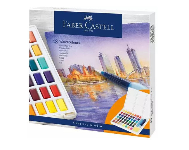 Faber-Castell 169748 акварельная краска Мульти Палитра 48 шт