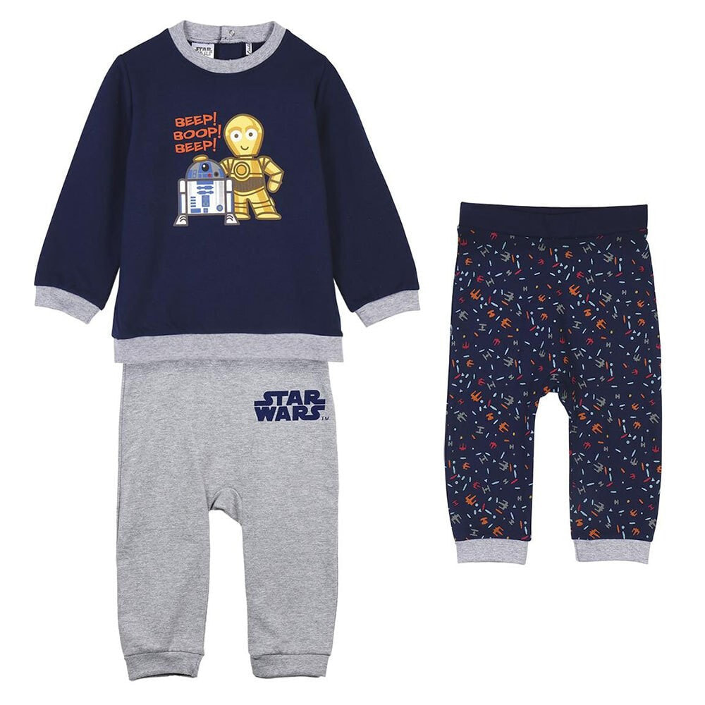 CERDA GROUP Cotton Brushed Star Wars Baby Track Suit