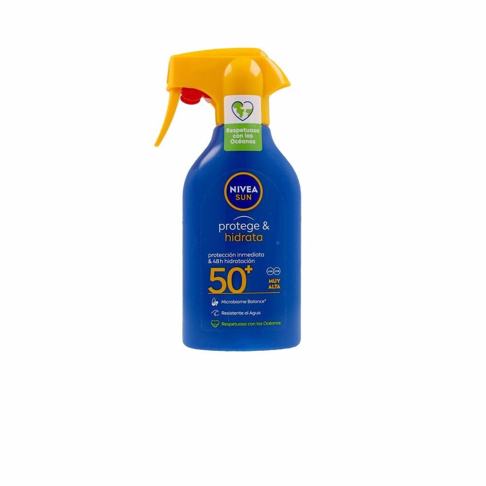 Nivea Sun Protect & Hydrate Spray Spf50 Стойкий увлажняющий солнцезащитный спрей для тела 270 мл