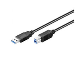 Microconnect USB3.0AB05B USB кабель 0,5 m USB 3.2 Gen 1 (3.1 Gen 1) USB A USB B Черный