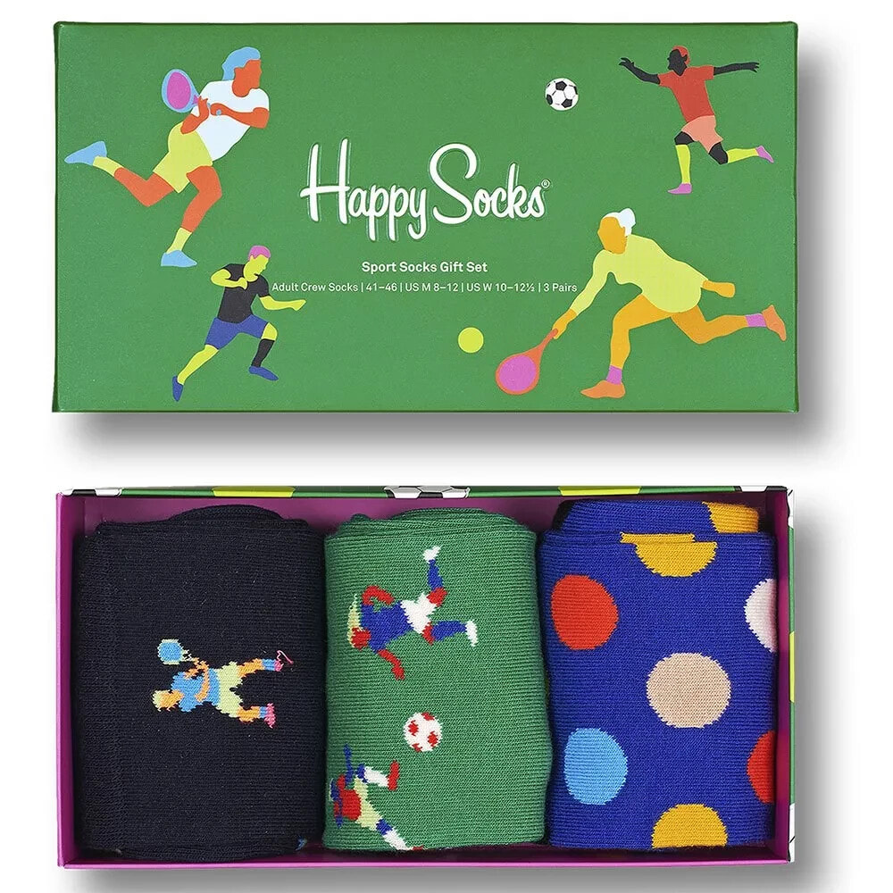 HAPPY SOCKS Tennis Socks 3 Pairs