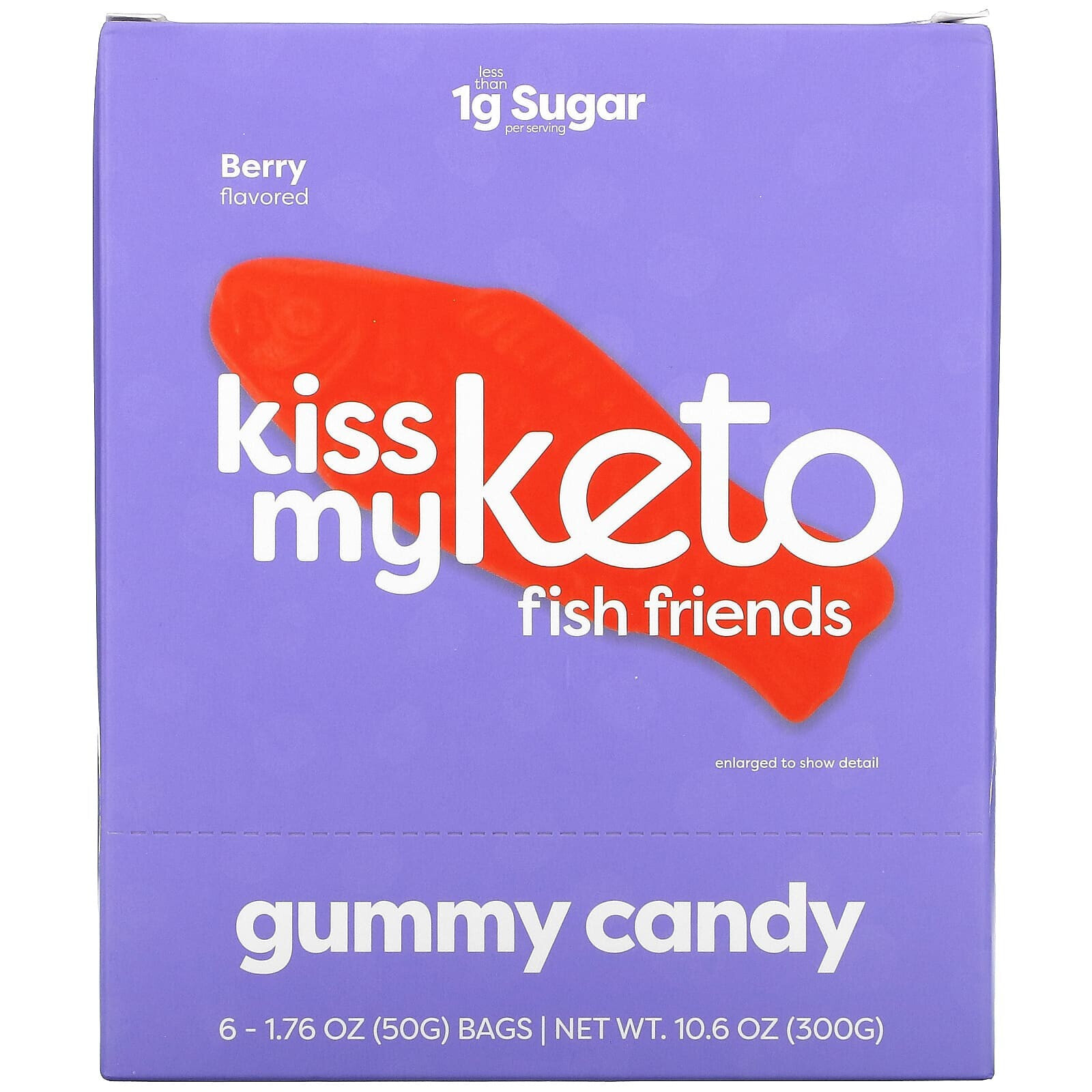 Kiss My Keto, Жевательные конфеты, фруктовая смесь, 8 пакетиков по 25 г (0,88 унции)