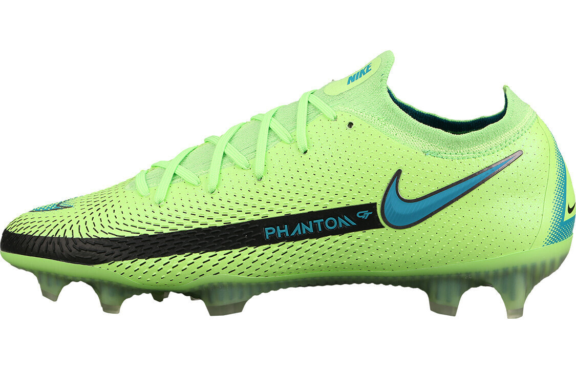 Nike Phantom GT Elite FG 耐磨防滑足球鞋 荧光绿 / Бутсы футбольные Nike Phantom CK8439-303