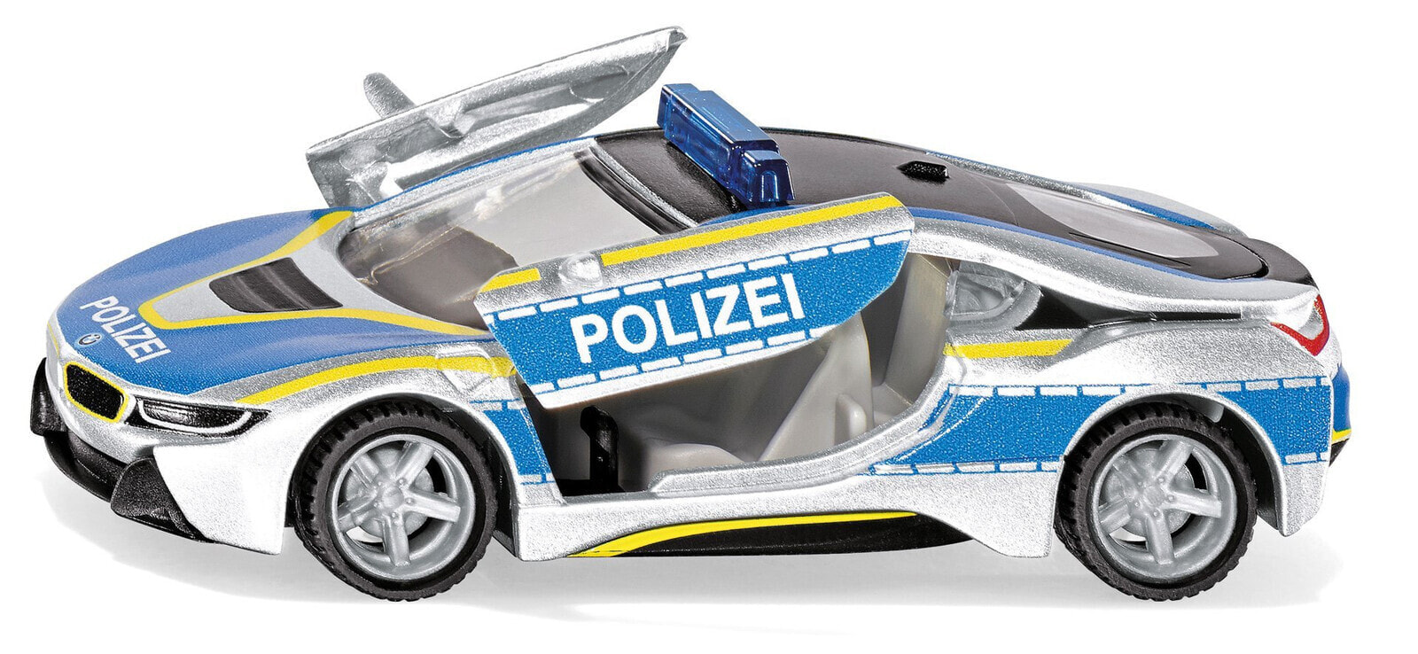 Siku BMW i8 Police Модель полицейского автомобиля Заранее смонтированный 1:50 2303
