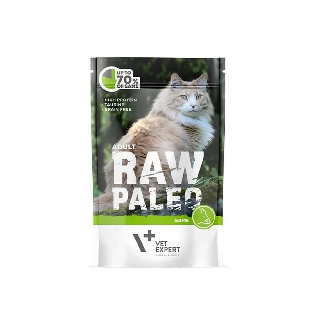 RAW PALEO Adult venison wet cat food 100g