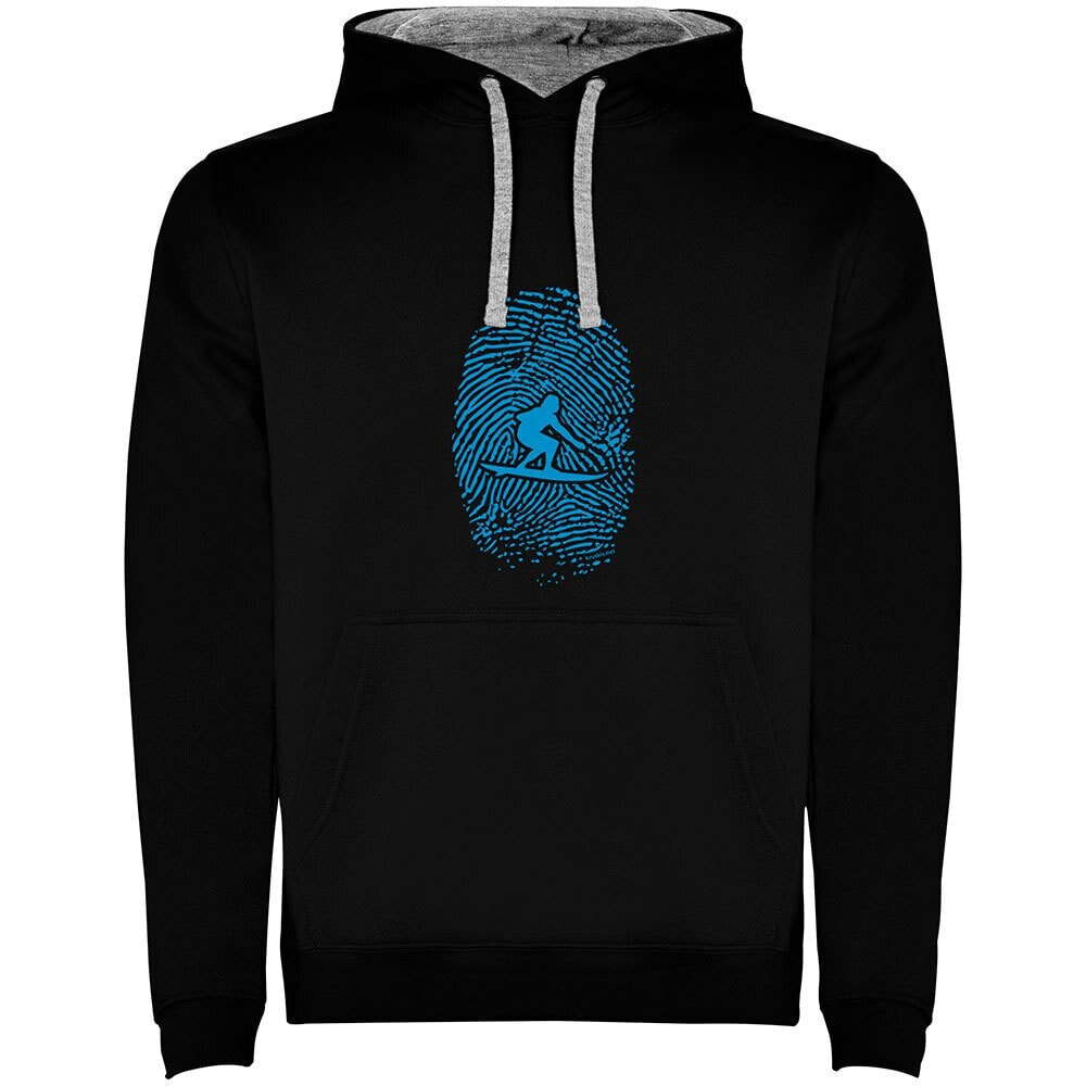 KRUSKIS Surfer Fingerprint Two-Colour Hoodie