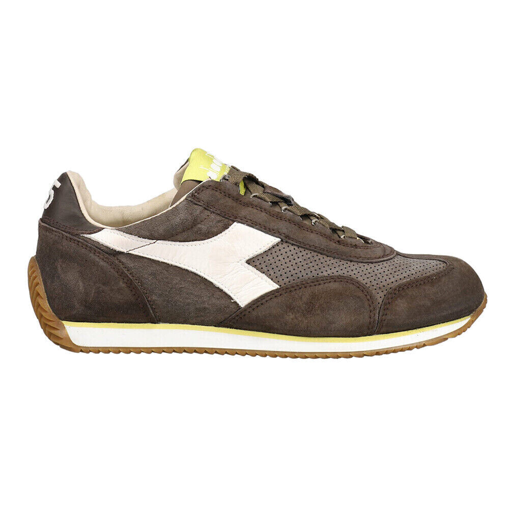 Diadora Equipe Suede Sw Lace Up Mens Brown Sneakers Casual Shoes 175150-30005