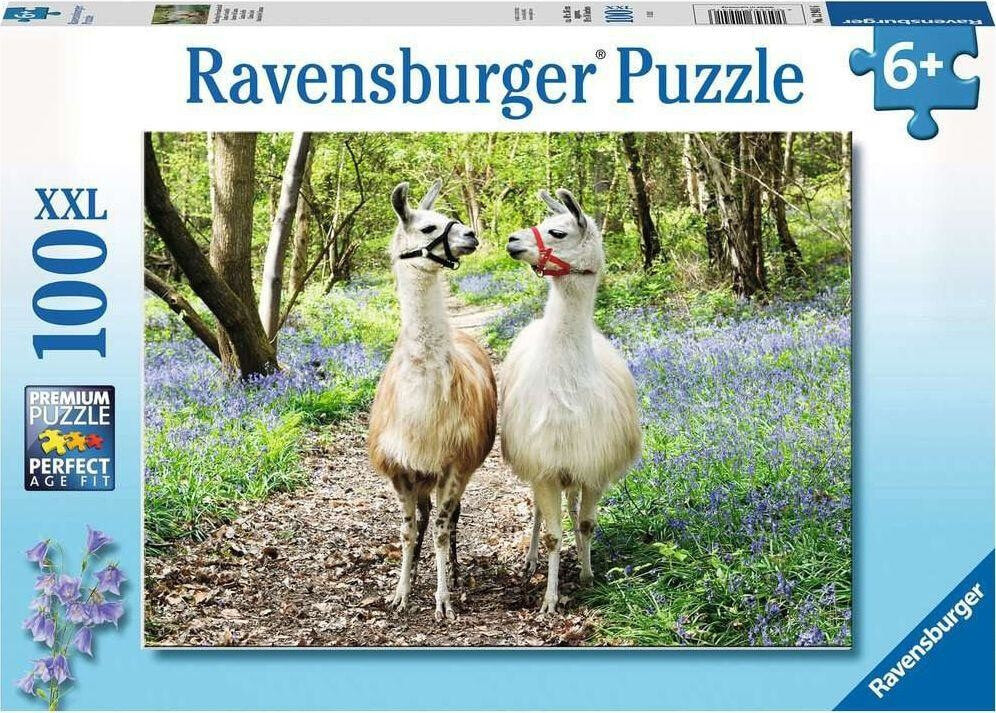 Ravensburger Puzzle 100 Przyjaźń zwierząt XXL