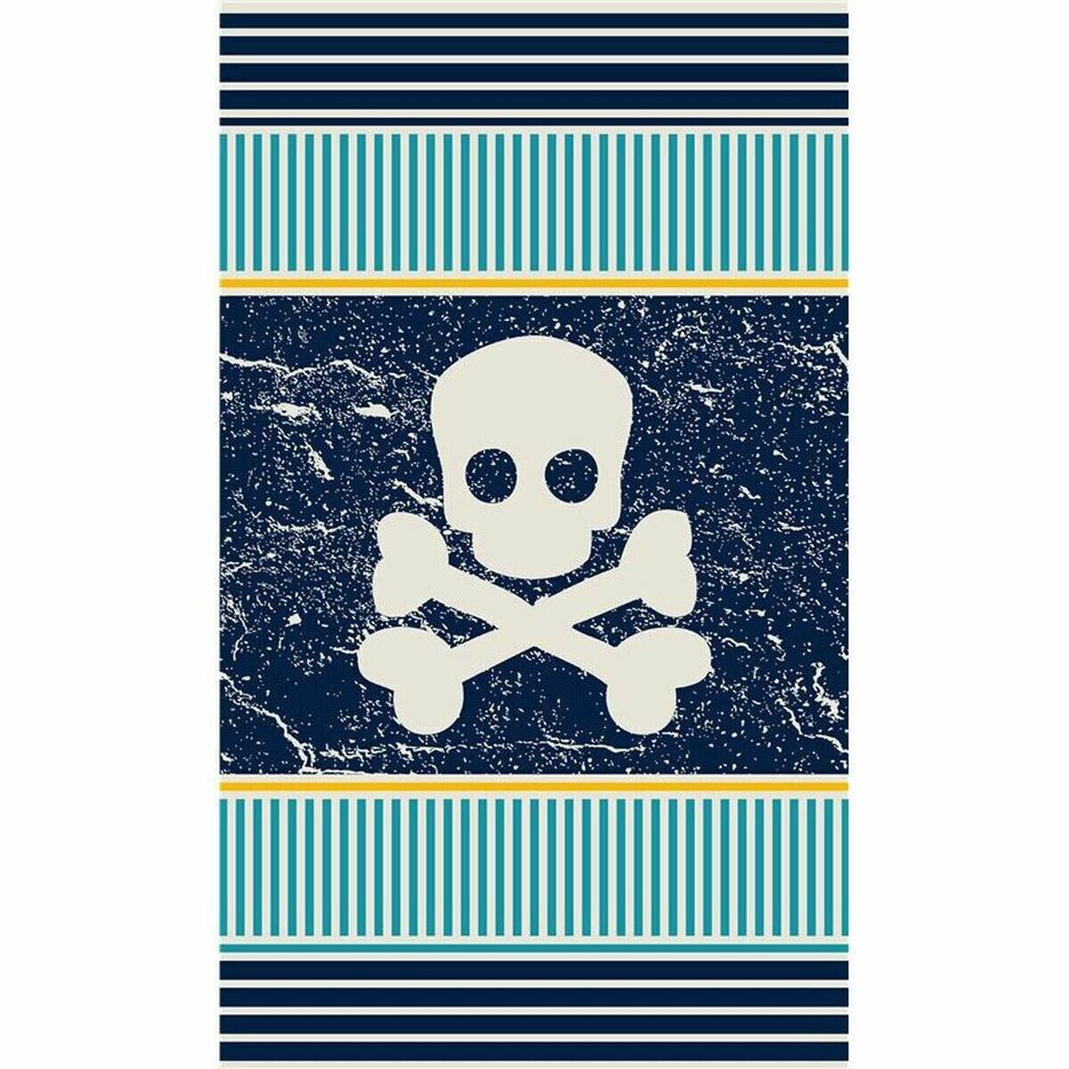 Beach Towel Secaneta Pirate Dark blue