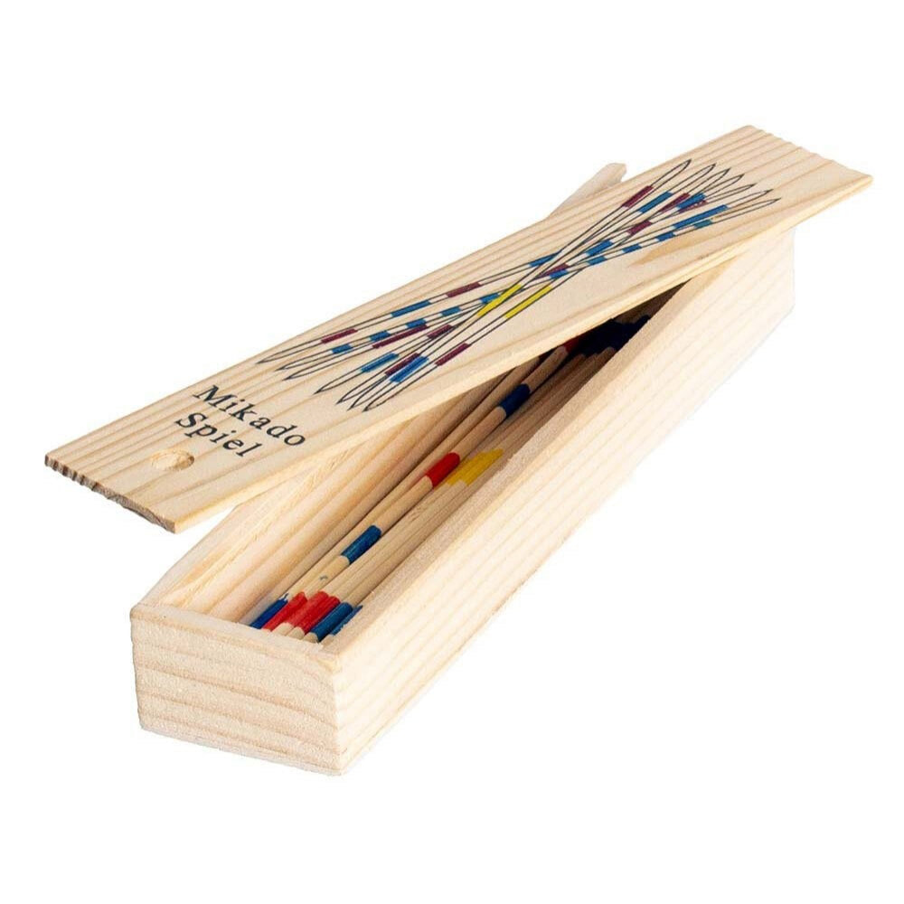 MIKADO 31 Pieces In Box 18 cm Wooden Game