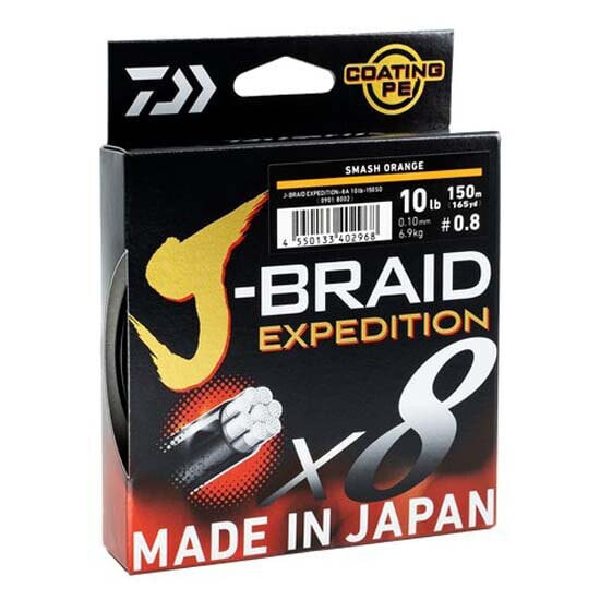 DAIWA J´Braid EXP X8 150 m Braided Line