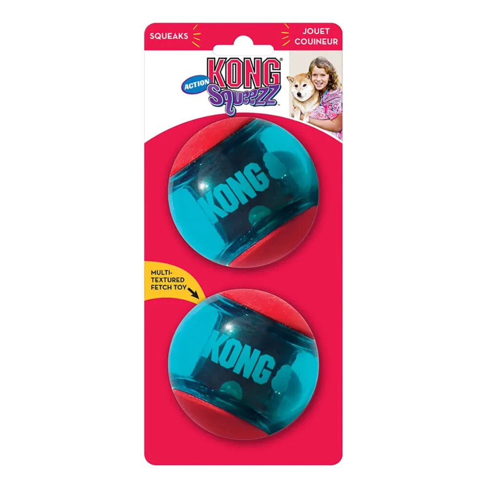 KONG Squeezz Action toy 2 units