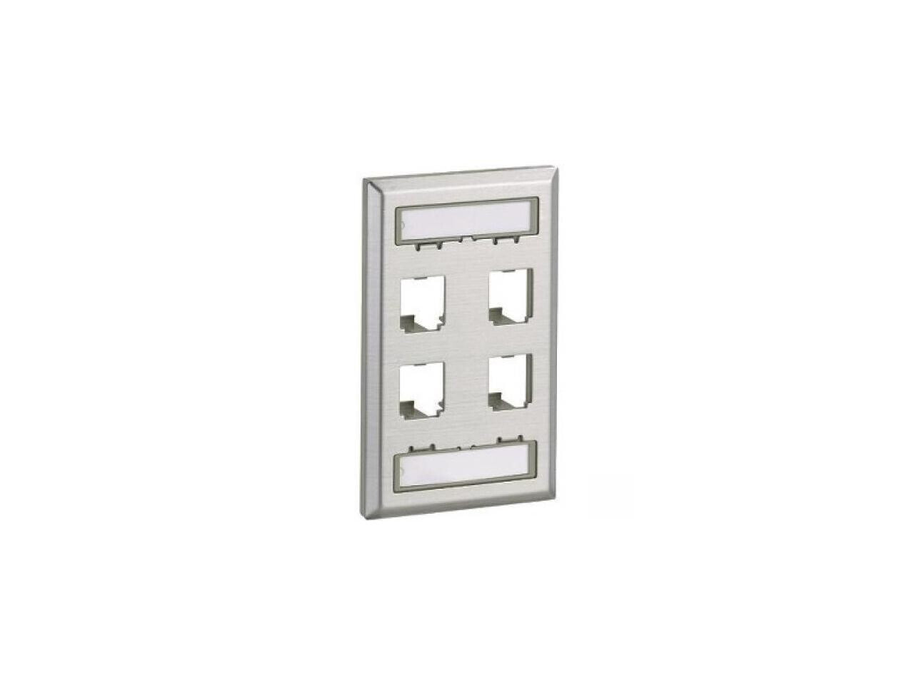 Panduit CFPL4SY Faceplate