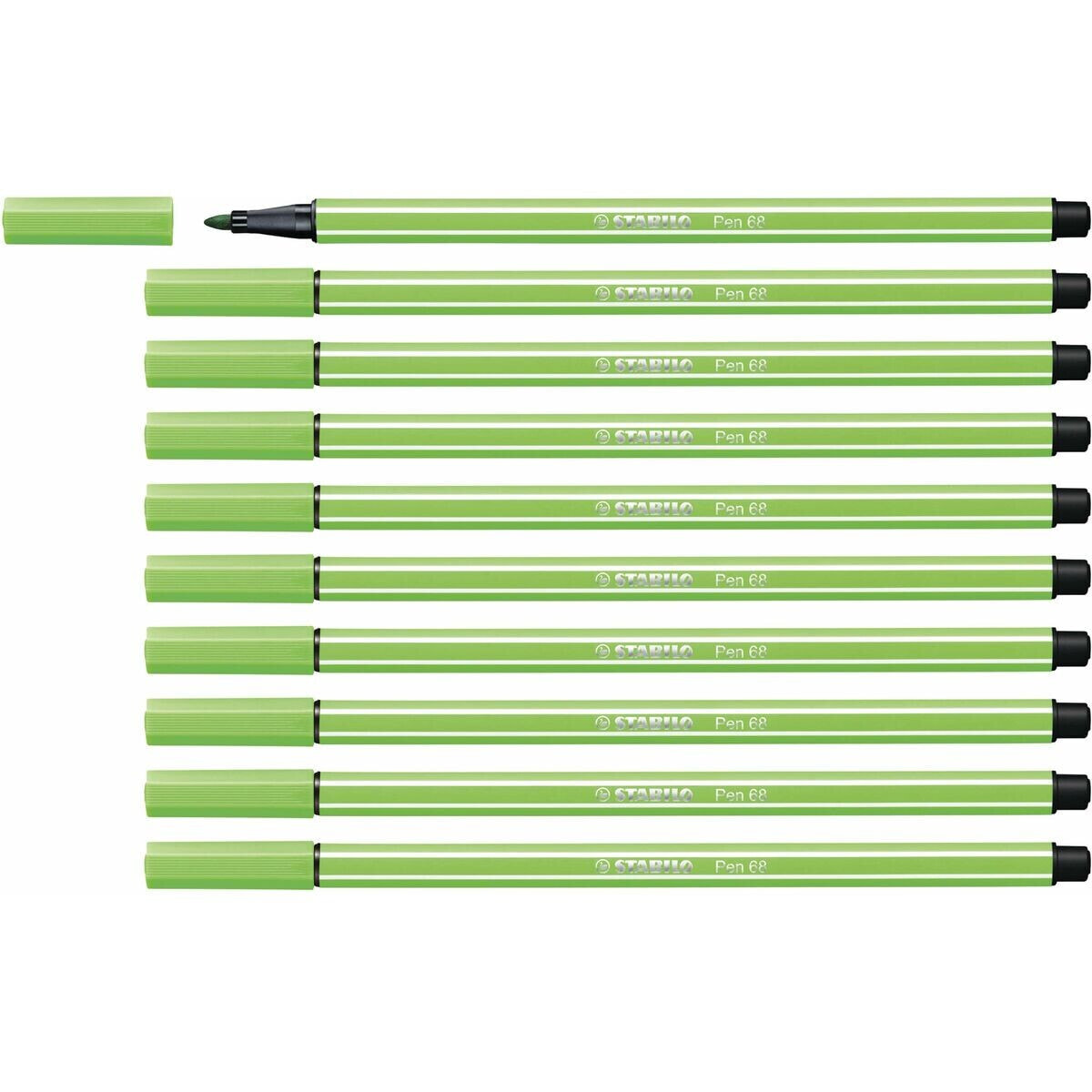 STABILO Pen 68 фломастер Зеленый 1 шт 68/43