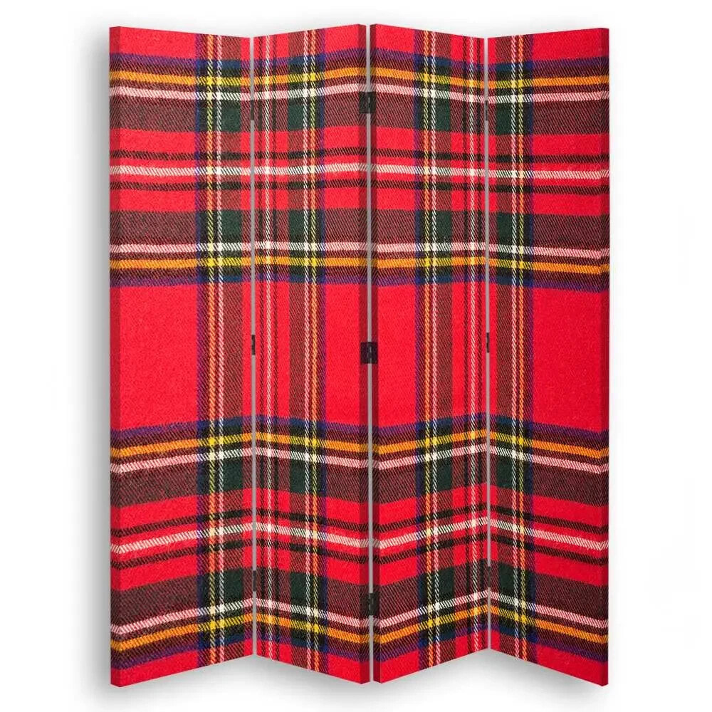 Paravent Tartan