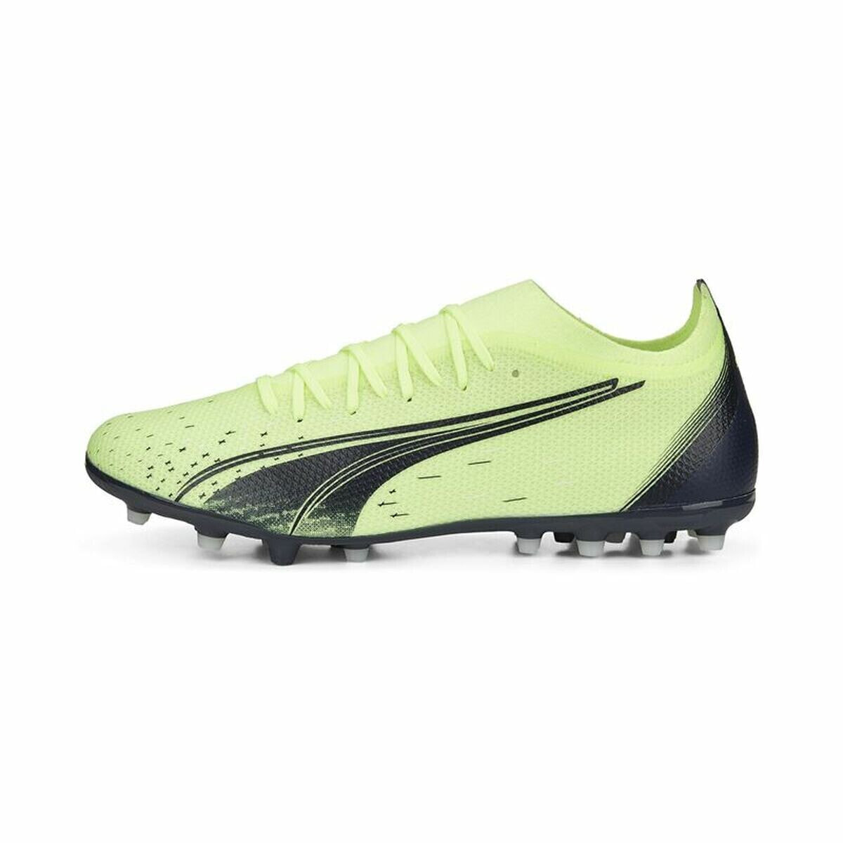 Adult's Football Boots Puma Ultramatch MG Fizzy Light Green