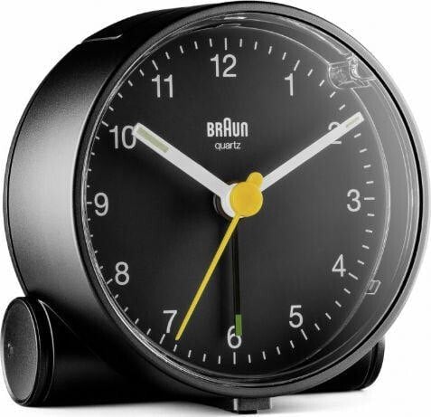 Braun BC 01 B quartz alarm clock black (67003)