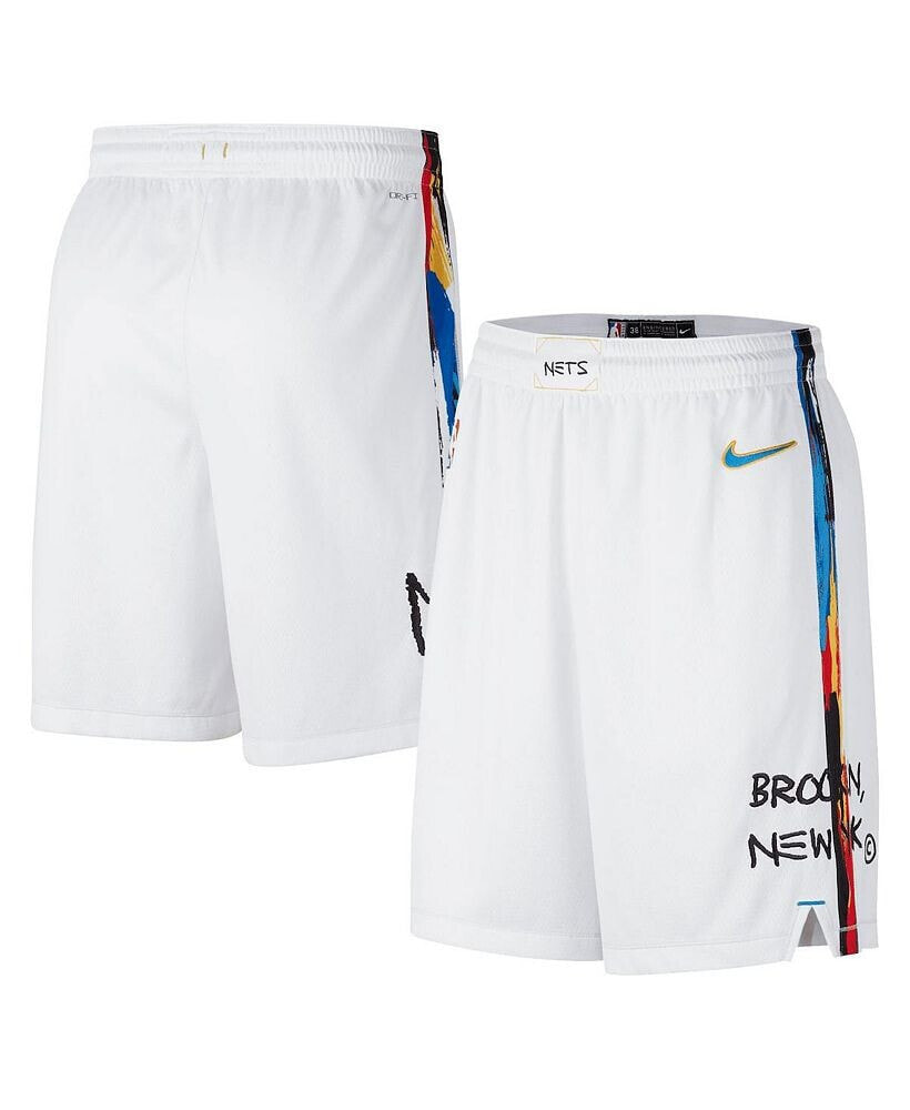 Nike Men's 2022-23 City Edition Los Angeles Lakers White Dri-Fit Swingman Shorts, XL