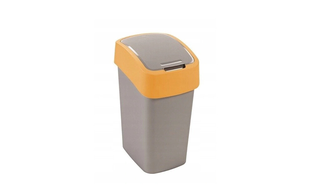 Curver Flip Bin 25 л /апельсиновый мусорный мусор